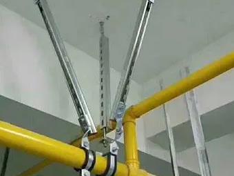 江北江北抗震支架厂家之抗震支吊架的位置和类型